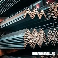 Картинка - Уголок стальной 80x60x7 мм Ст3 ГОСТ 8510-86